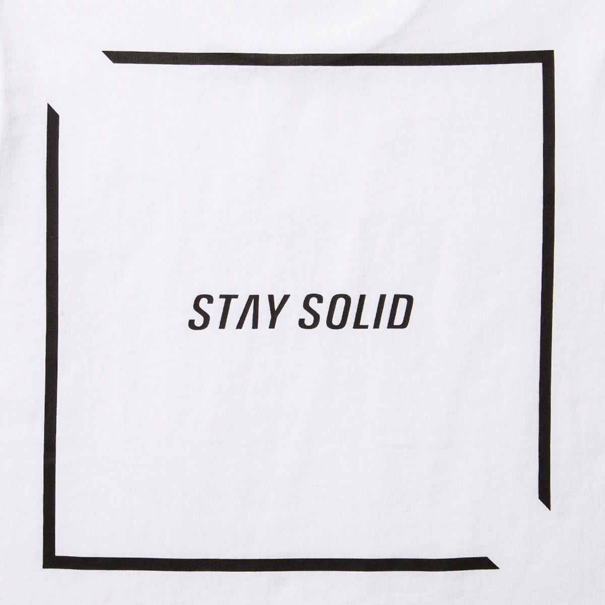 SOLID STAY SOLID TANK TOP WHITE 21SU-Iの画像