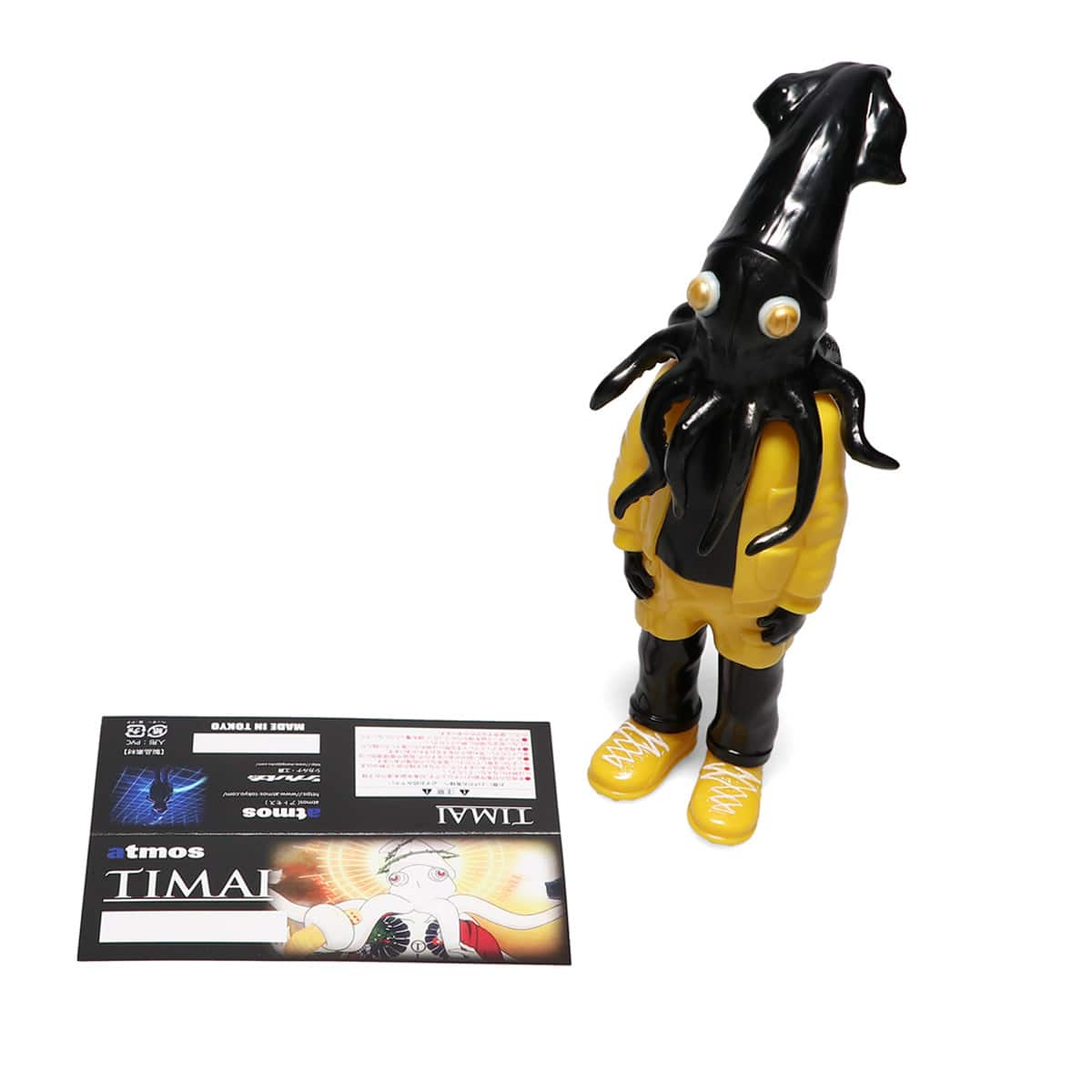 シカルナ工房 TIMAI IKA OTOKO atmos exclusive color BLACK/YELLOW 21SU-S