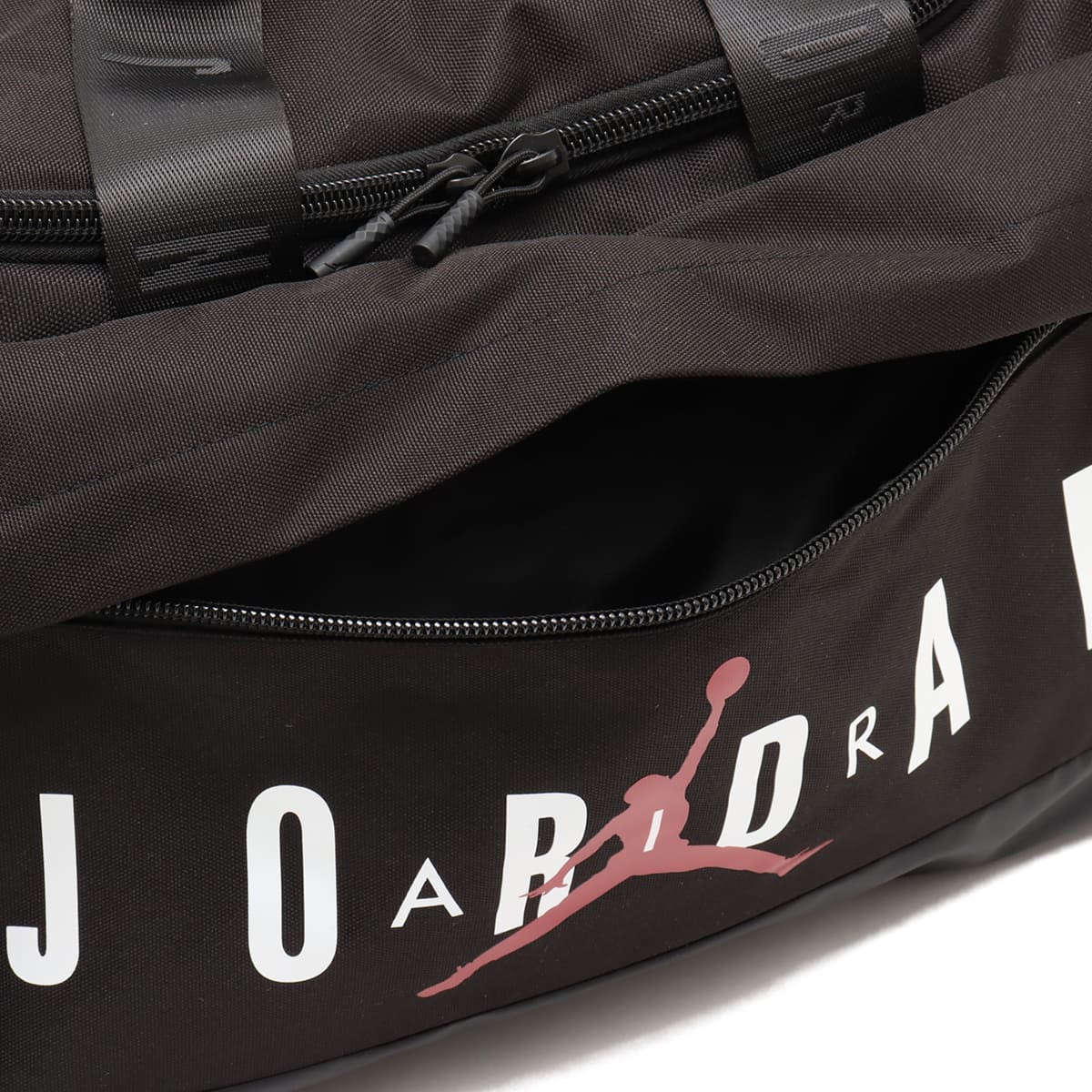 JORDAN BRAND JAM VELOCITY DUFFLE BLACK の画像