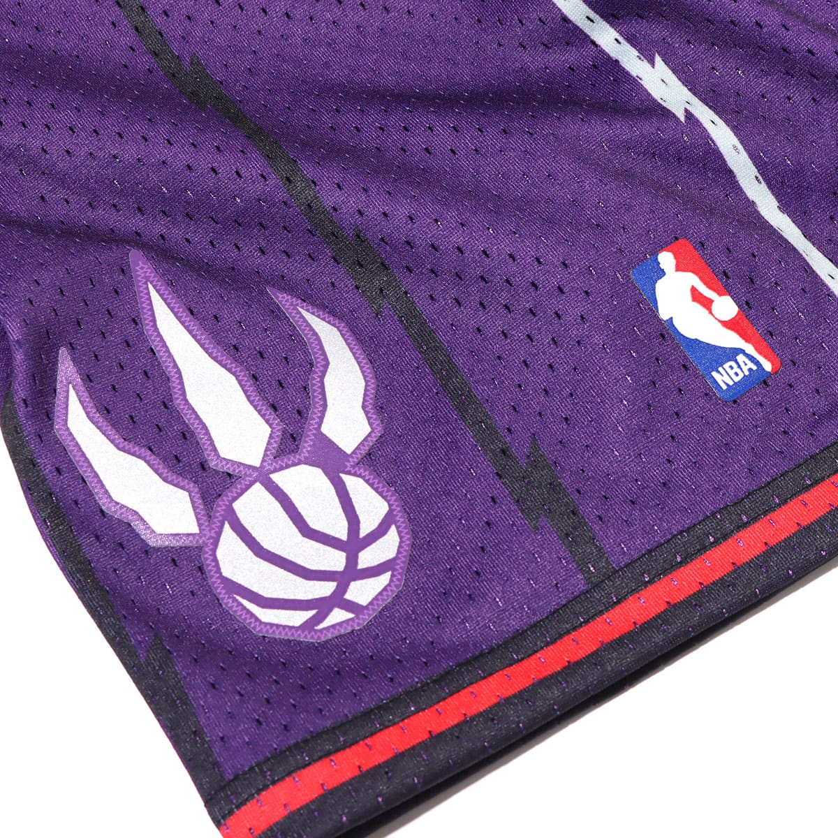Mitchell & Ness Swingman Road Shorts Toronto Raptors 1998-99 PURPLE 21SS-Iの画像
