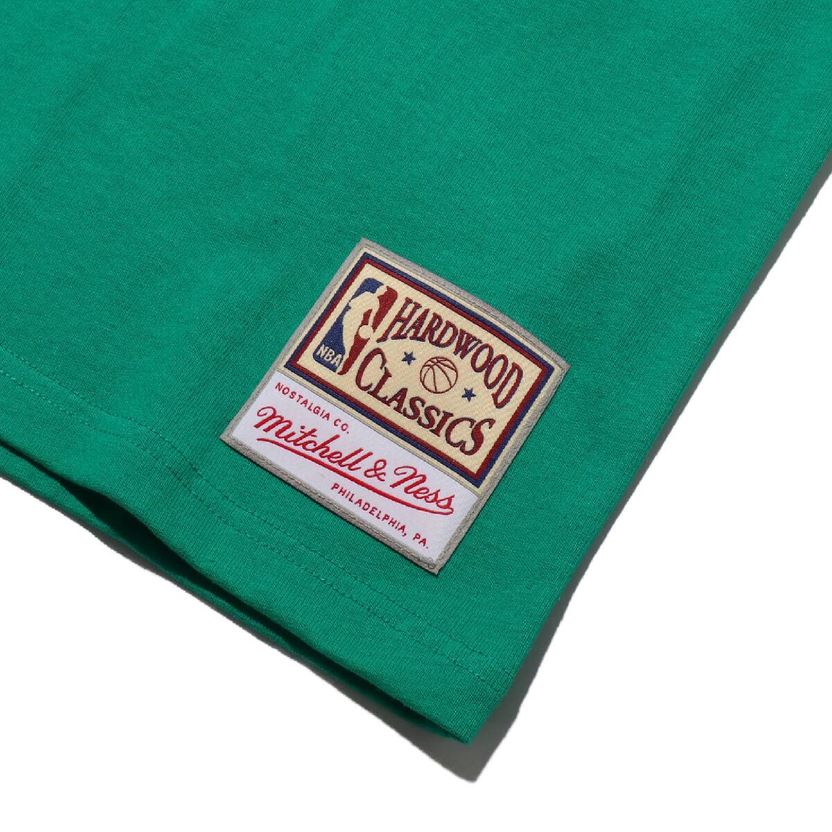 Mitchell & Ness Old English T-Shirts - BOS.Celtics GREEN 19FW-Iの画像