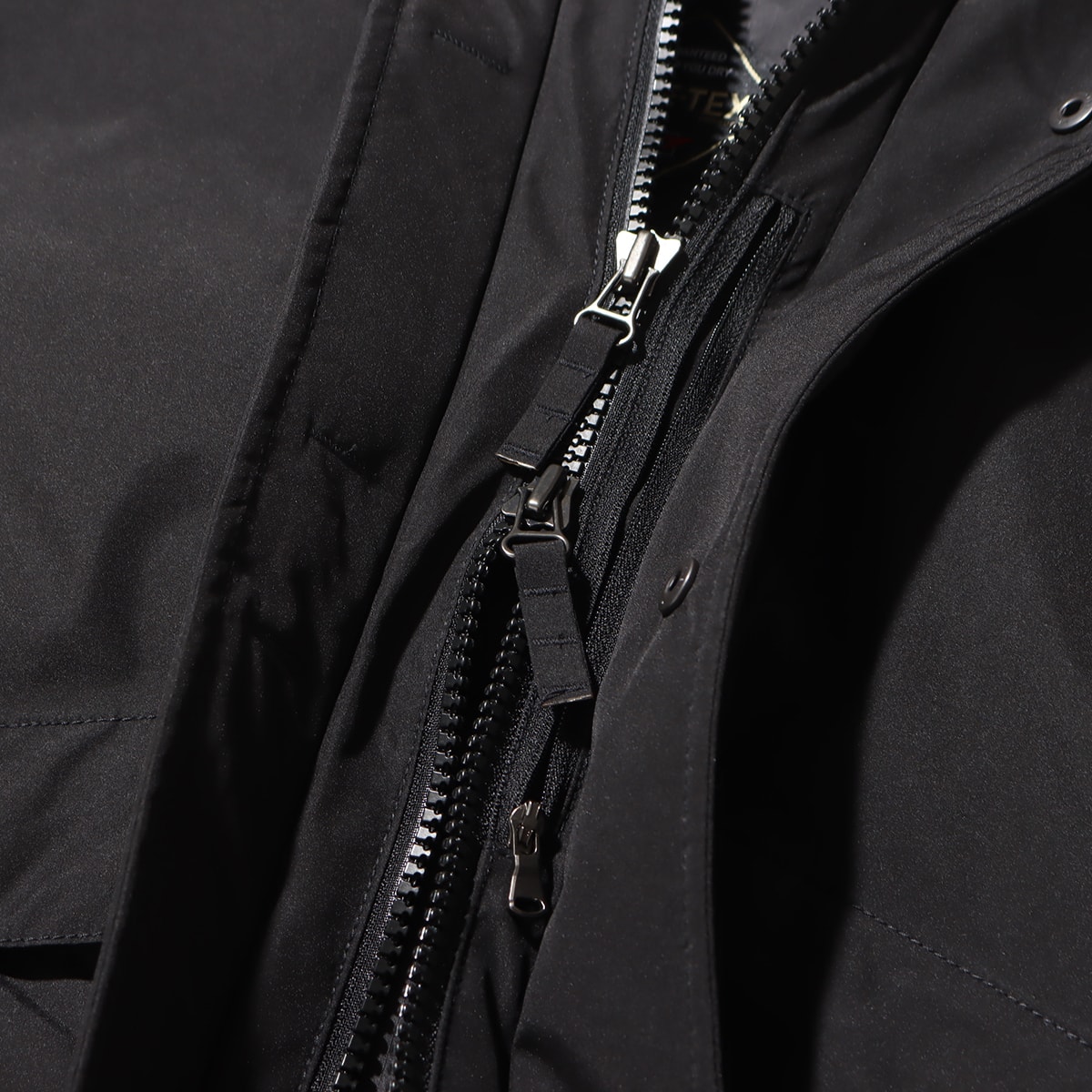 新品 ナナミカ 20AW ウール ゴアテックス ショート ジャケット S 黒