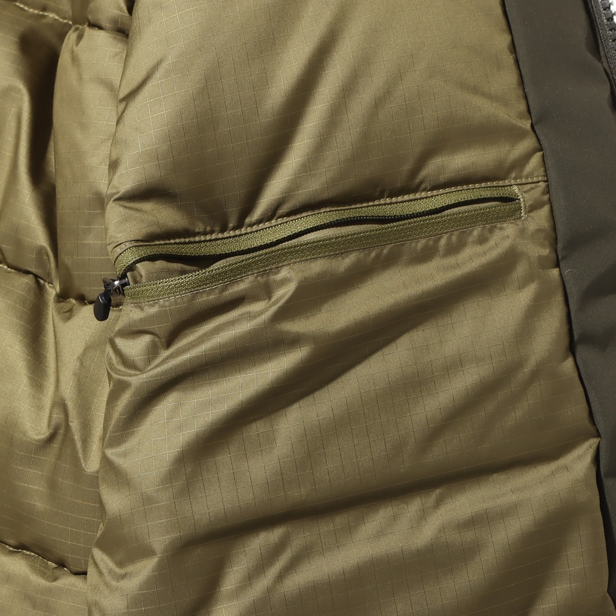 nanamica GORE-TEX Short Down Jacket Khaki Greenの画像