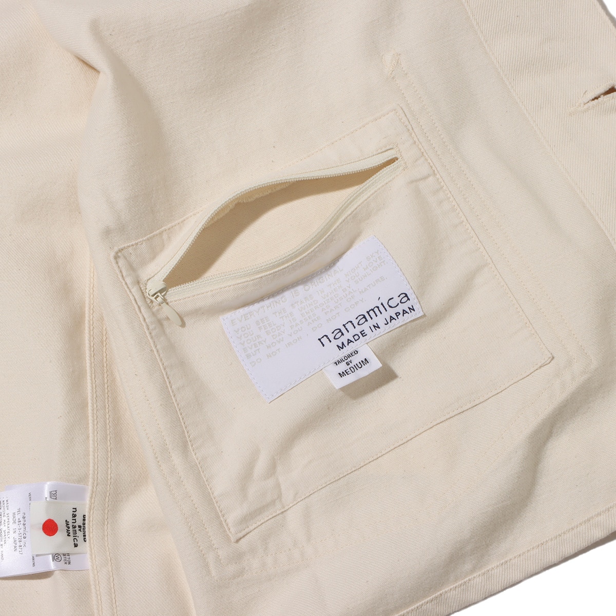 nanamica Denim Jacket Natural 23FA-Iの画像