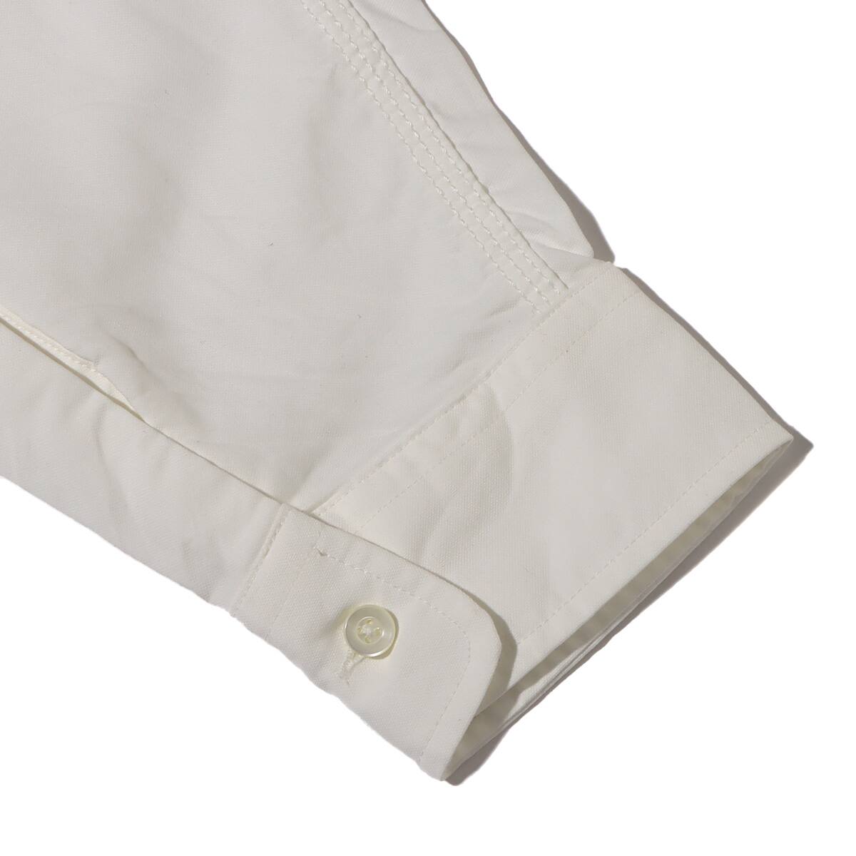 nanamica Button Down Wind Shirt White 23SP-Iの画像