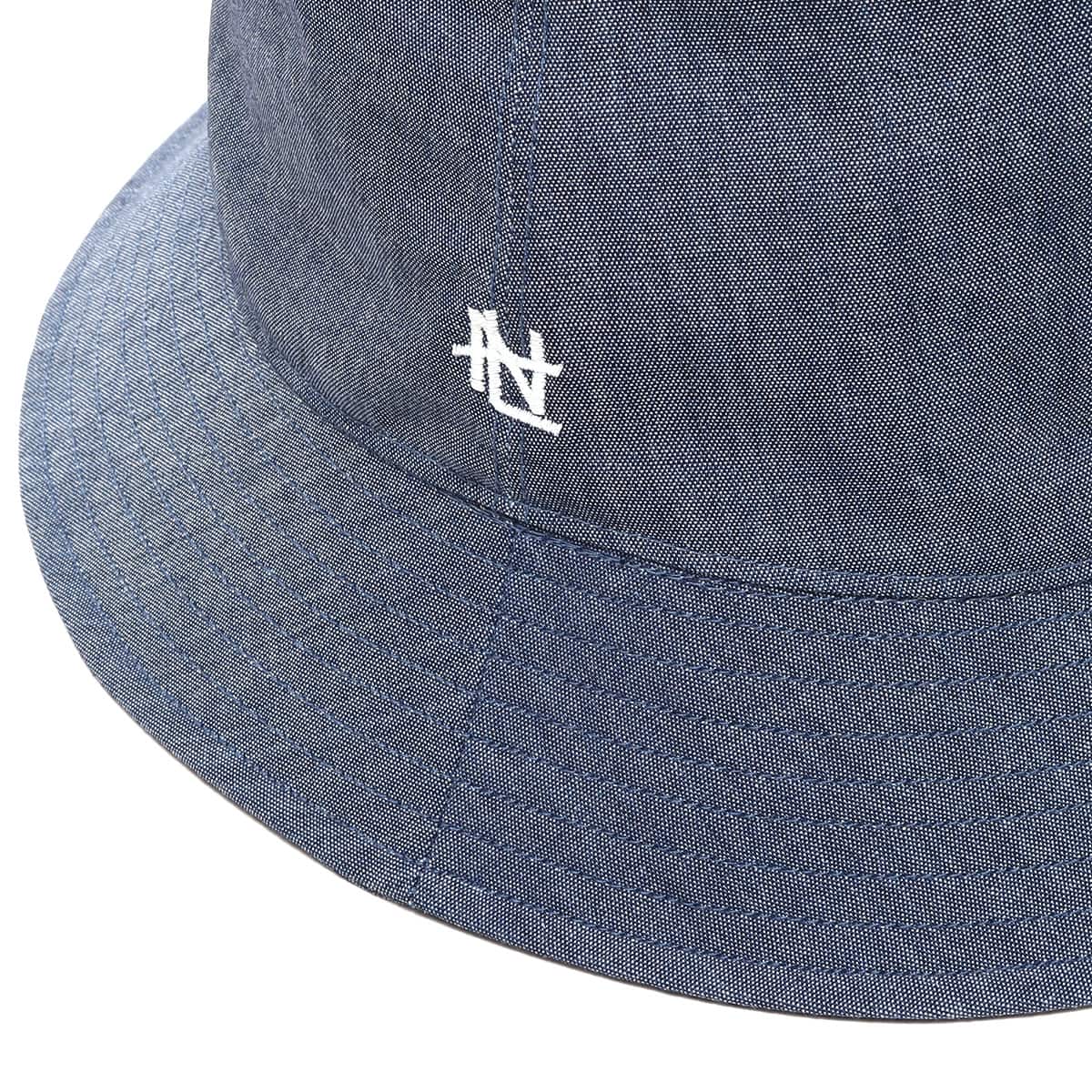 nanamica Chambray Hat Indigo 23SP-Iの画像