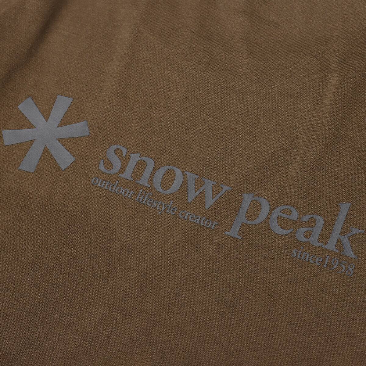snow peak Insect Shield Long Sleeve T-Shirt Olive の画像