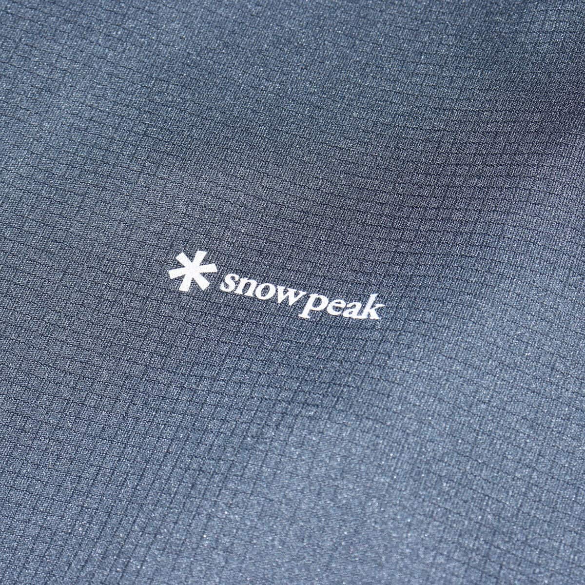 snow peak Pe Power Dry Long Sleeve T-Shirt Black 24SP-Iの画像
