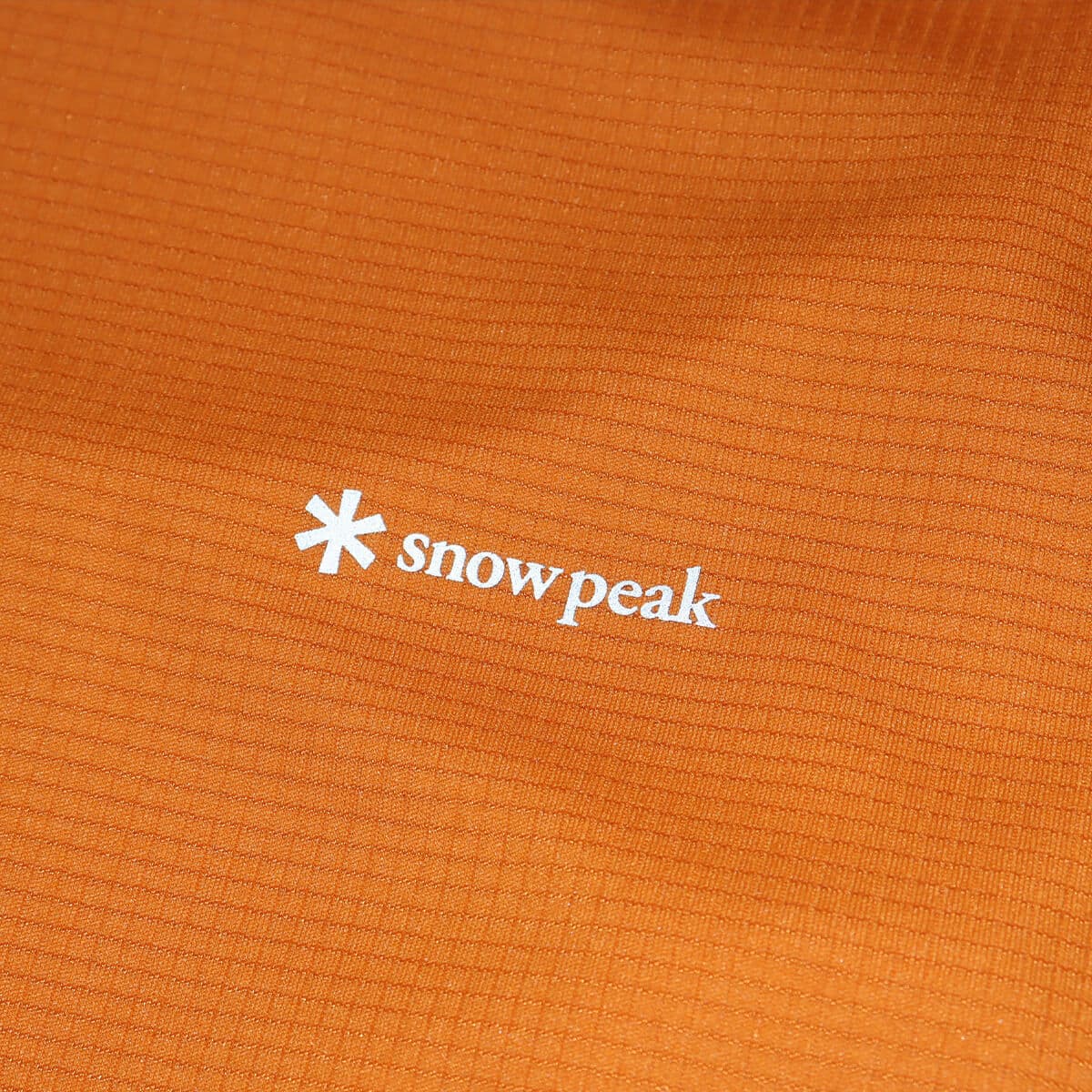 snow peak Pe Power Dry Long Sleeve T-Shirt Orange 24SP-Iの画像