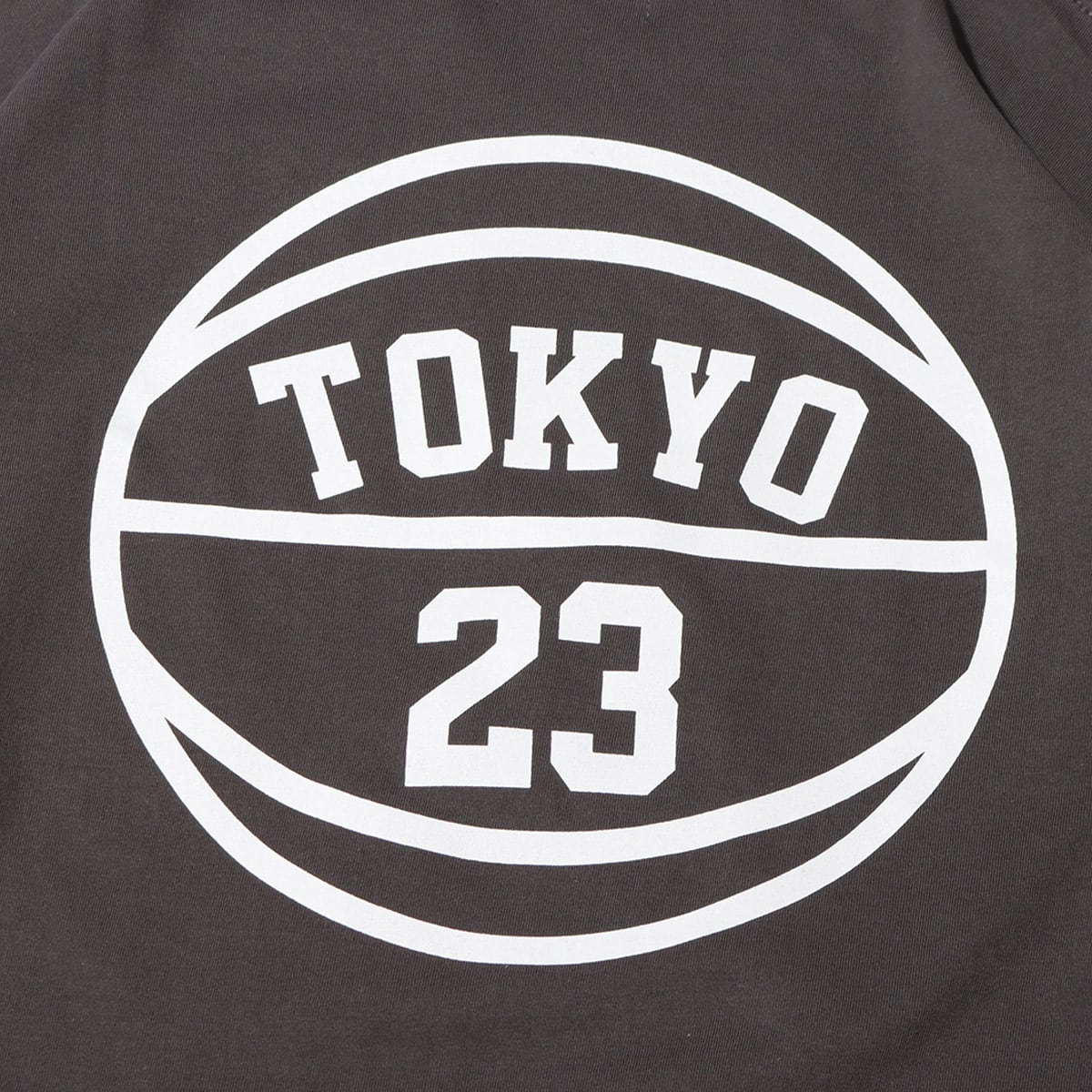TOKYO 23 x LATTEST LOGO LS TEE GRAPHITE 21FW-Iの画像