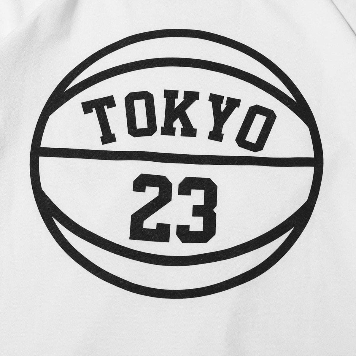 TOKYO 23 x LATTEST LOGO LS TEE WHITE 21FW-Iの画像