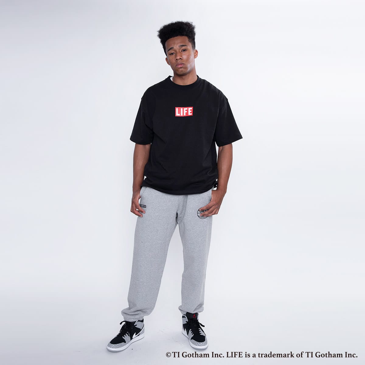 TOKYO 23 x LIFE magazine PHOTO TEE BLACK 22SS-I