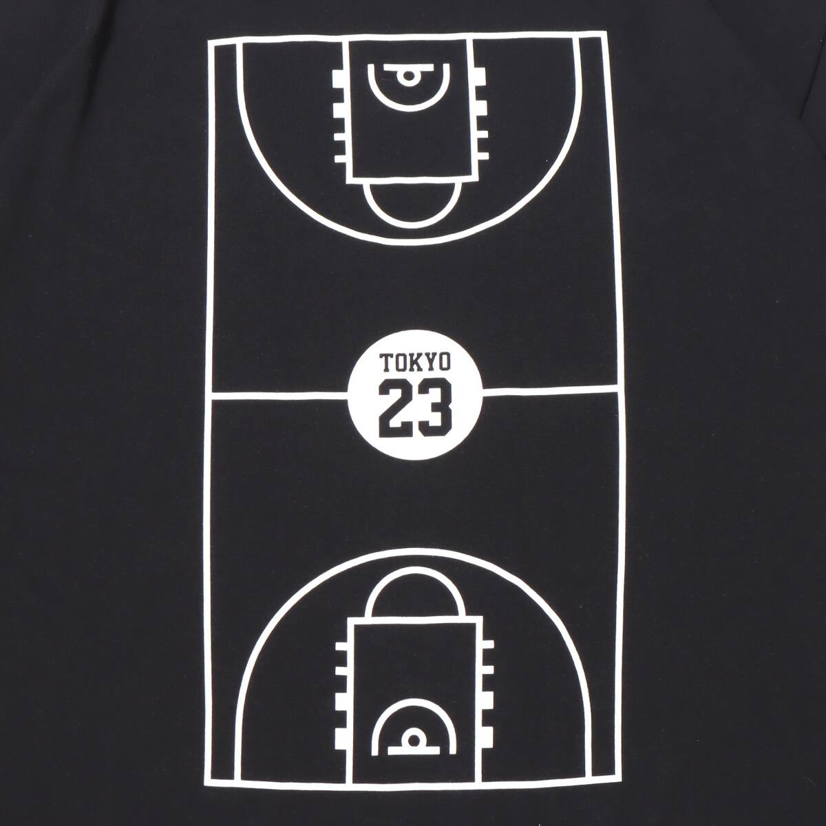 TOKYO 23 FULL COURT TEE BLACK 23SS-Sの画像