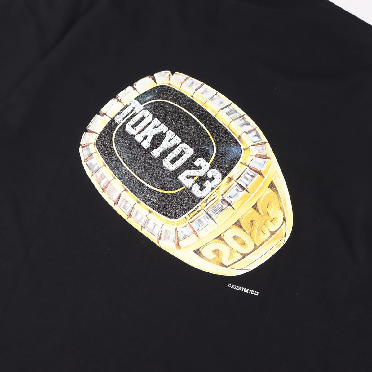 TOKYO 23 CHAMPION RING TEE BLACK 23SS-Sの画像