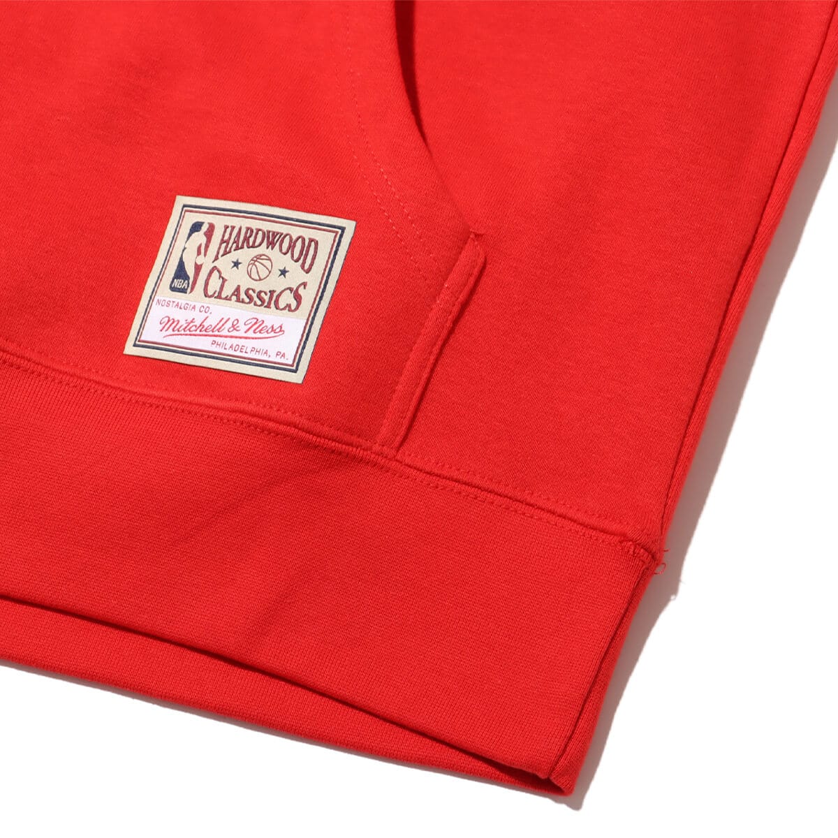 Mitchell & Ness TATS CRU BRICK HOODIE CBU RED 23FW-Iの画像