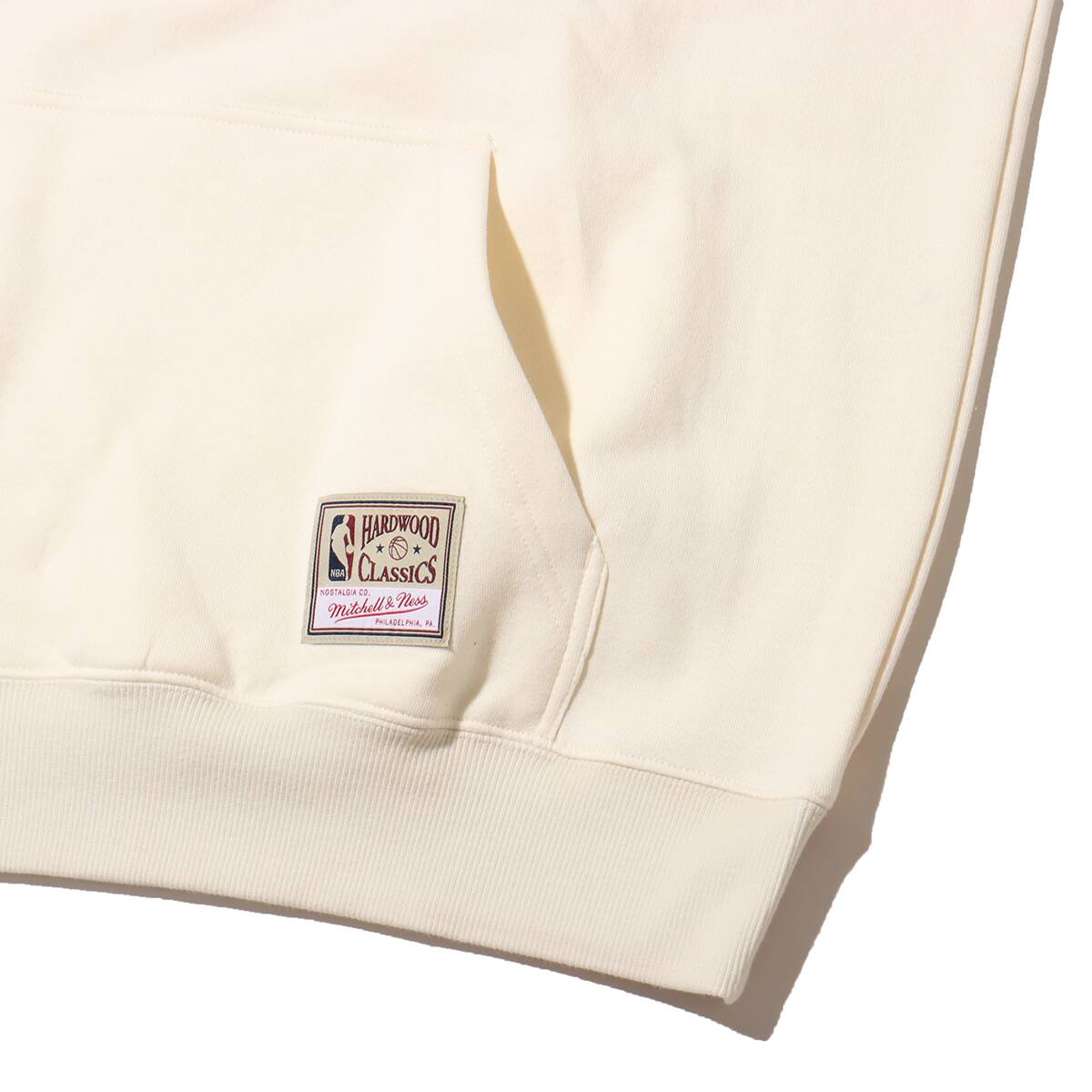 Mitchell & Ness NBA SSWAGGER HOODIE LAKERS CREAMの画像
