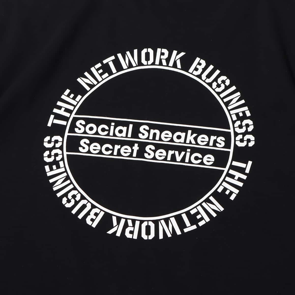 THE NETWORK BUSINESS THREE ARCH LOGO TEE BLACK 22SU-Iの画像