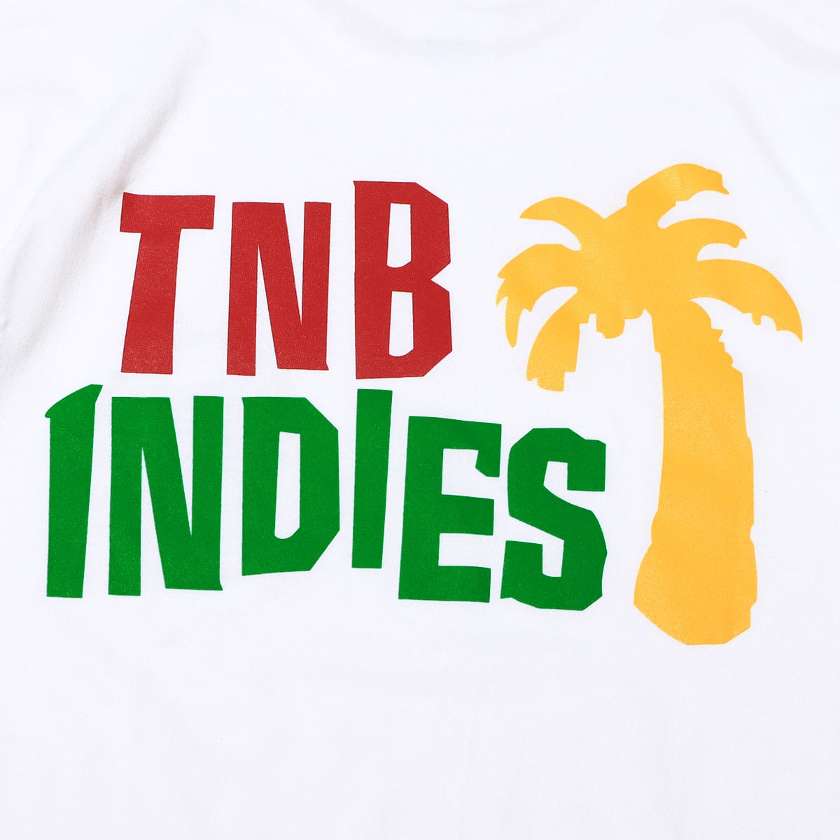 THE NETWORK BUSINESS PALM TREE TEE WHITEの画像