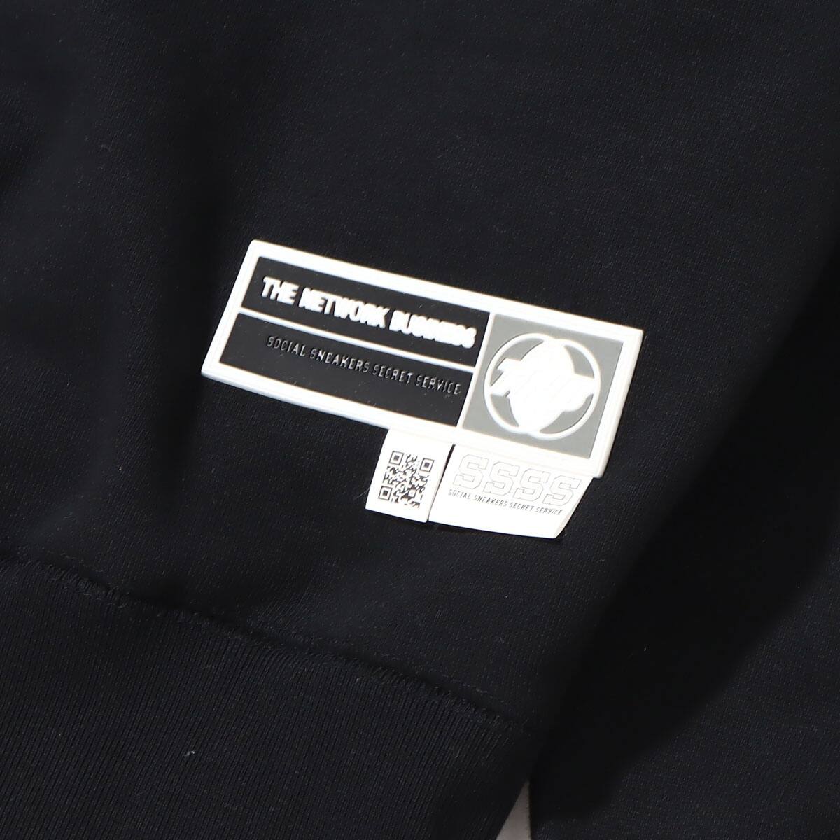 THE NETWORK BUSINESS × KILIMANJERO MJ HOODIE BLACK 22HO-I