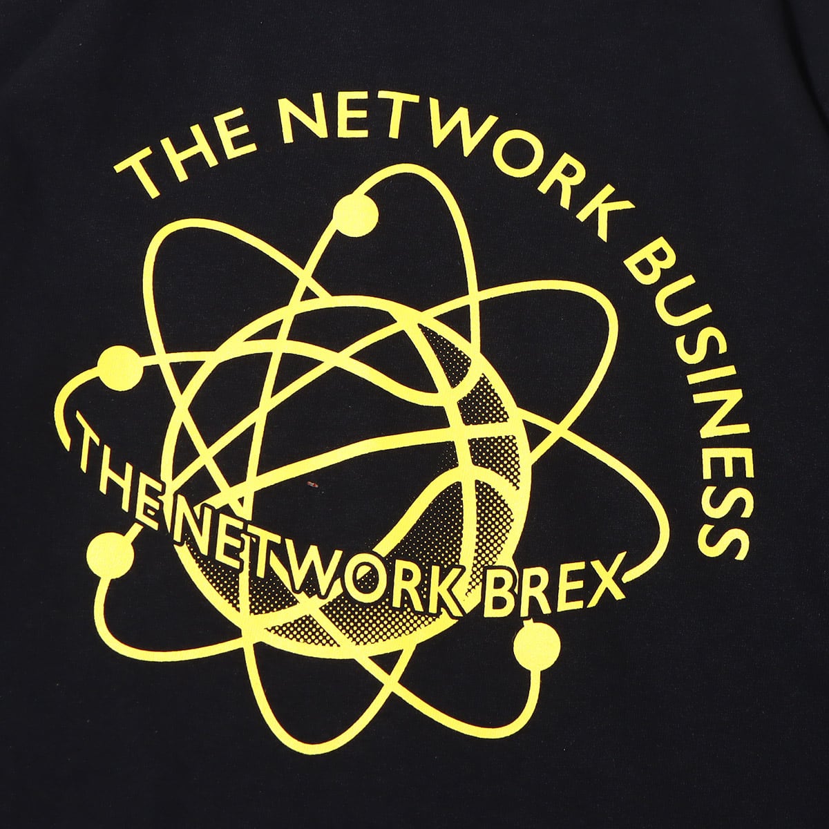 THE NETWORK BUSINESS × BREX WING FOOT L/S TEE BLACK 23SP-S
