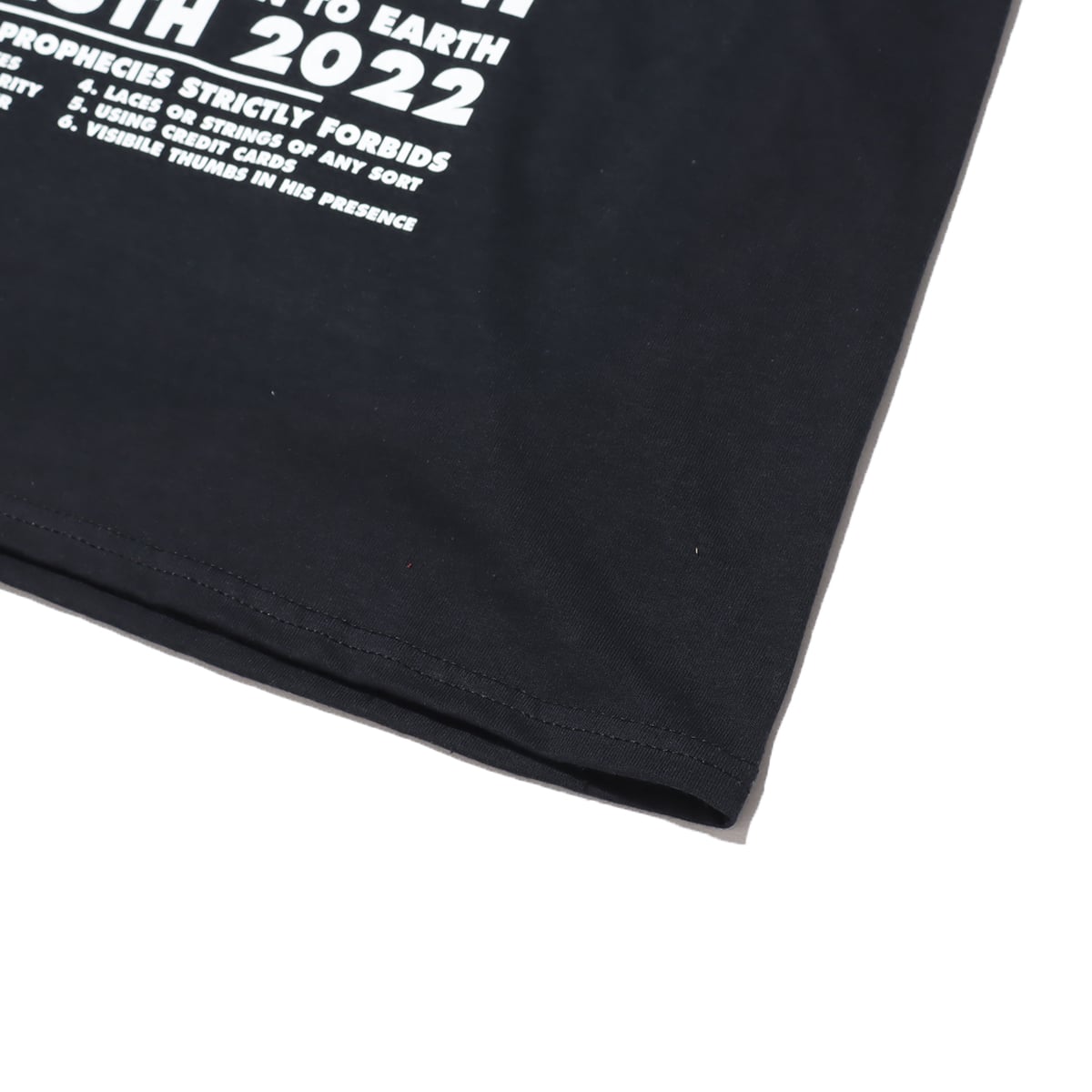 THE NEW ORDER NISHIMOTO IS THE MOUTH T-SHIRT BLACK 21SP-Iの画像