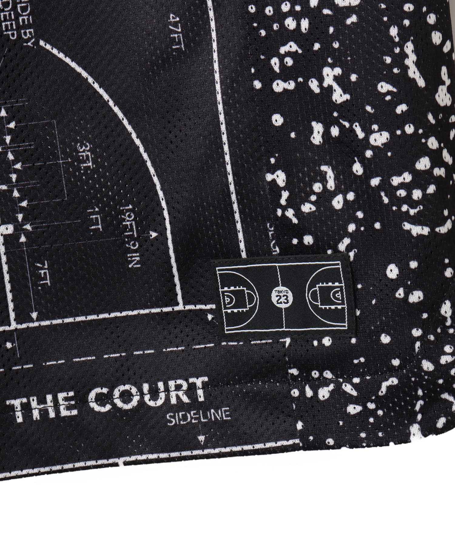 TOKYO 23 Reversible Mesh Short Pants BLACKの画像