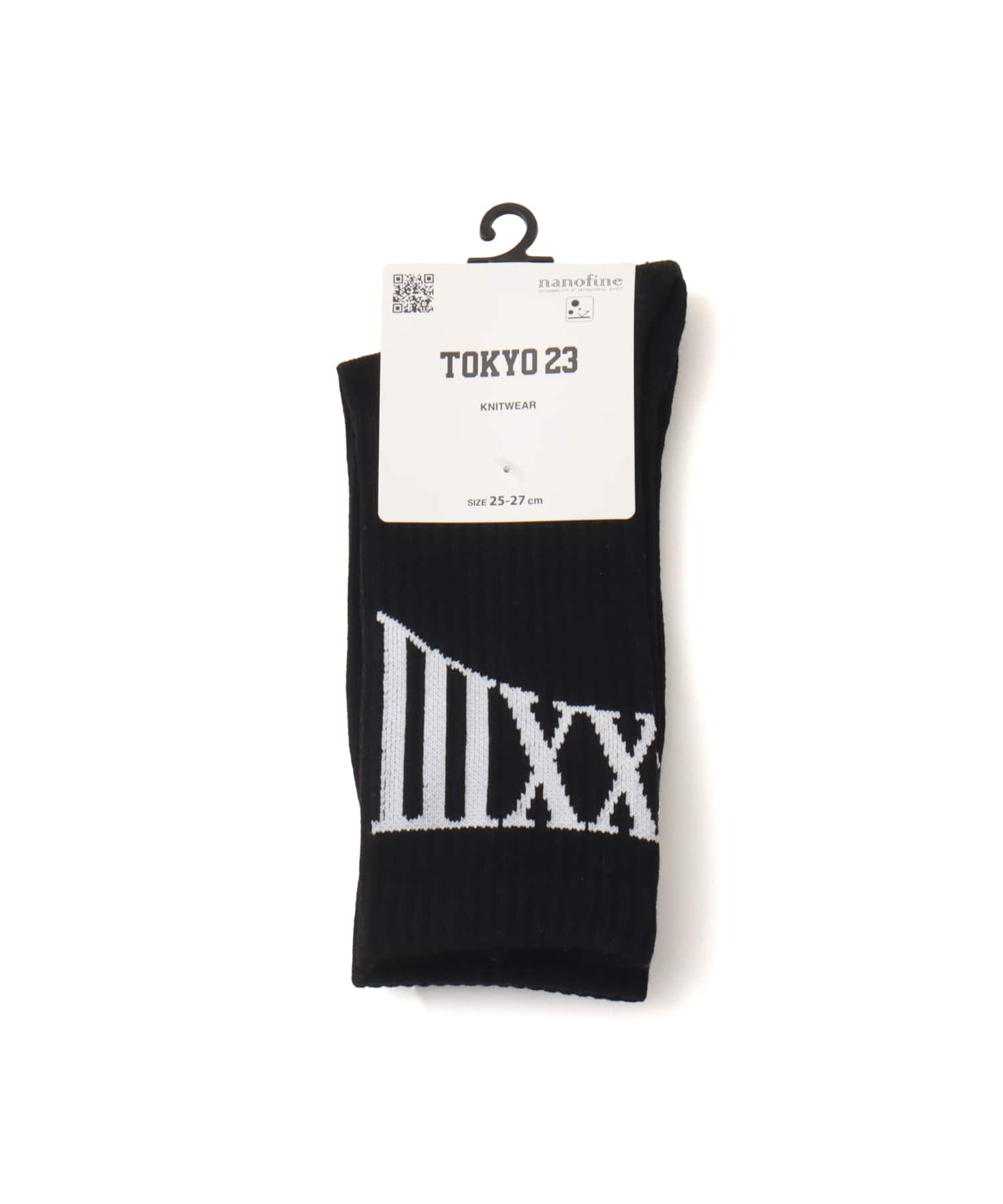 TOKYO 23 Arch Logo Socks BLACKの画像