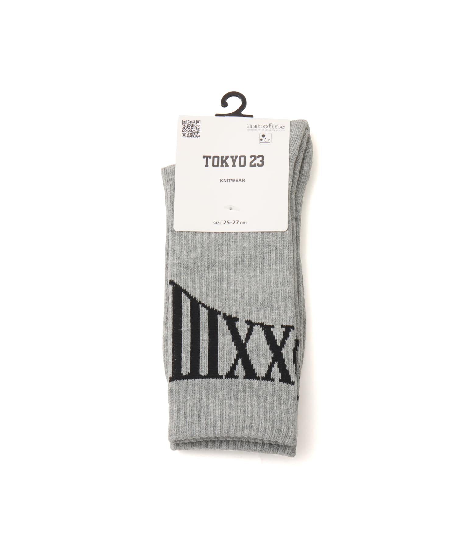 TOKYO 23 Arch Logo Socks GRAYの画像