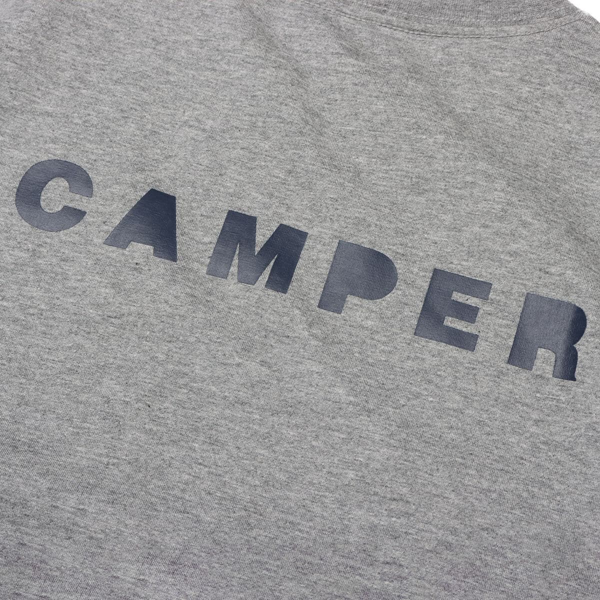 snow peak SNOWPEAKER T-Shirt CAMPER M.greyの画像