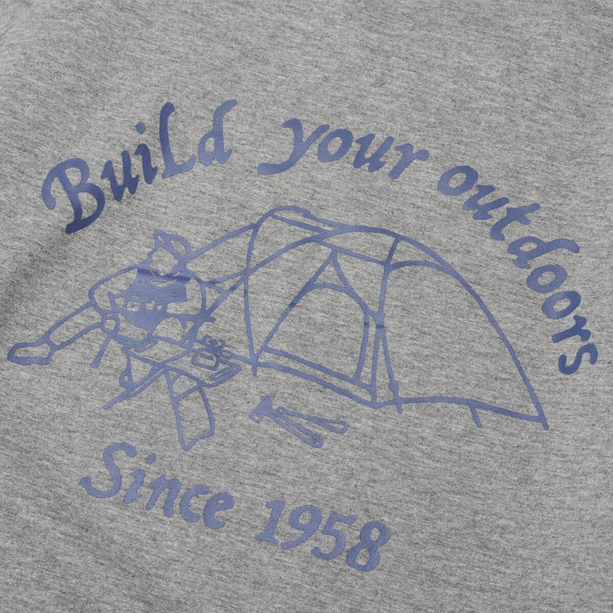 snow peak SP Camping Club Long Sleeve T-Shirt M.greyの画像
