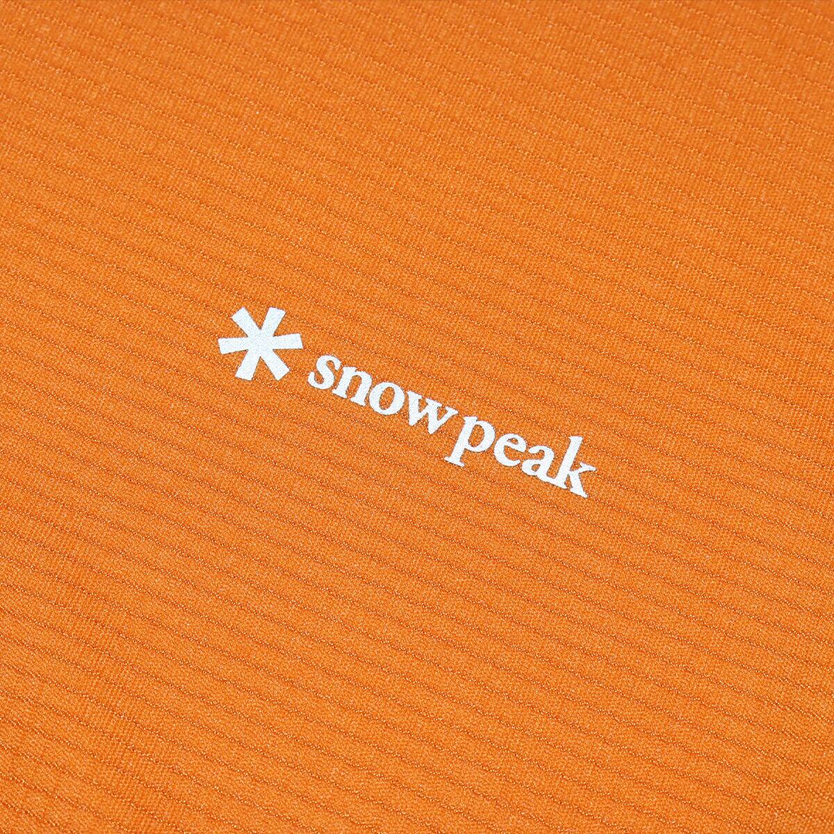 snow peak Pe Power Dry Short Sleeve T-Shirt Orange 24SP-Iの画像
