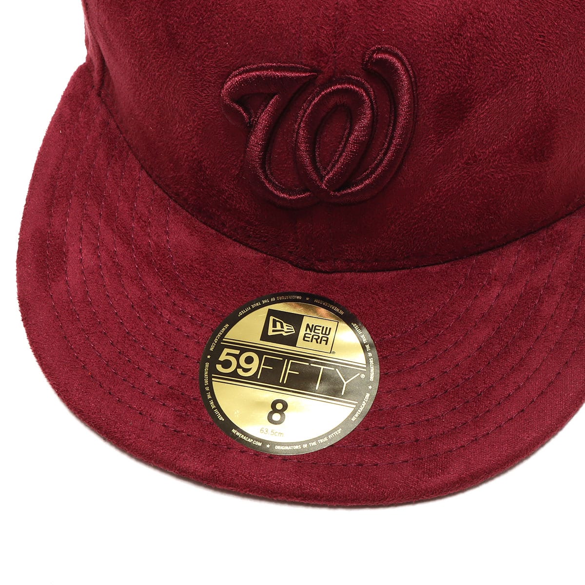 UBIQ DC NEW ERA BURGUNDY の画像