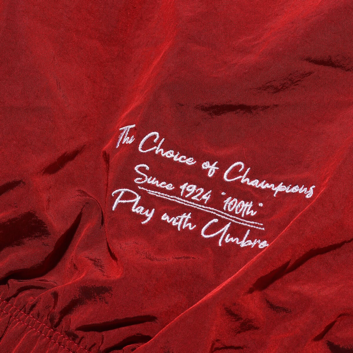 UMBRO WIND JACKET レッド の画像
