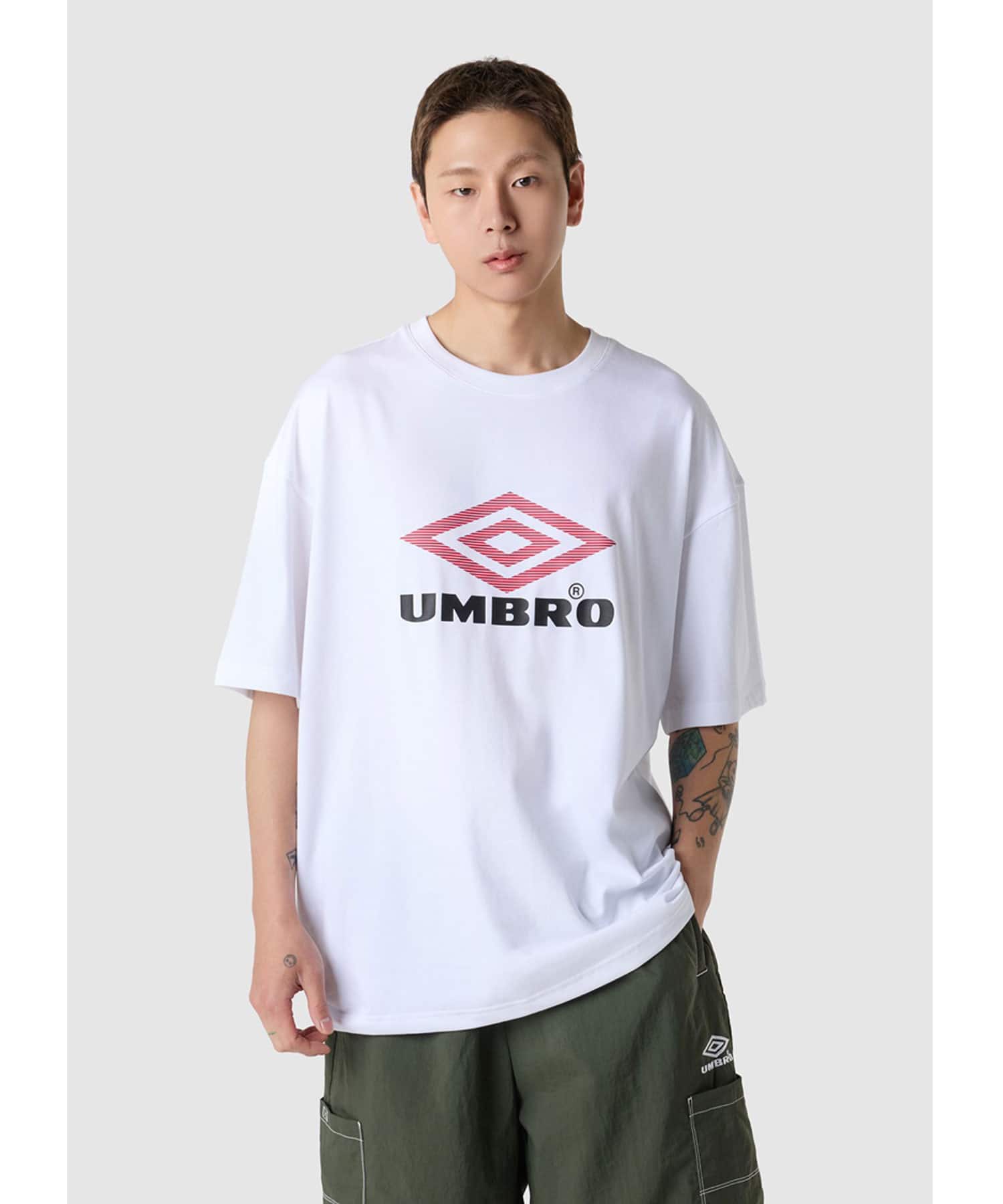 UMBRO 【KOREA COLLECTION】TASLAN S/S T-SHIRTS WHITEの画像