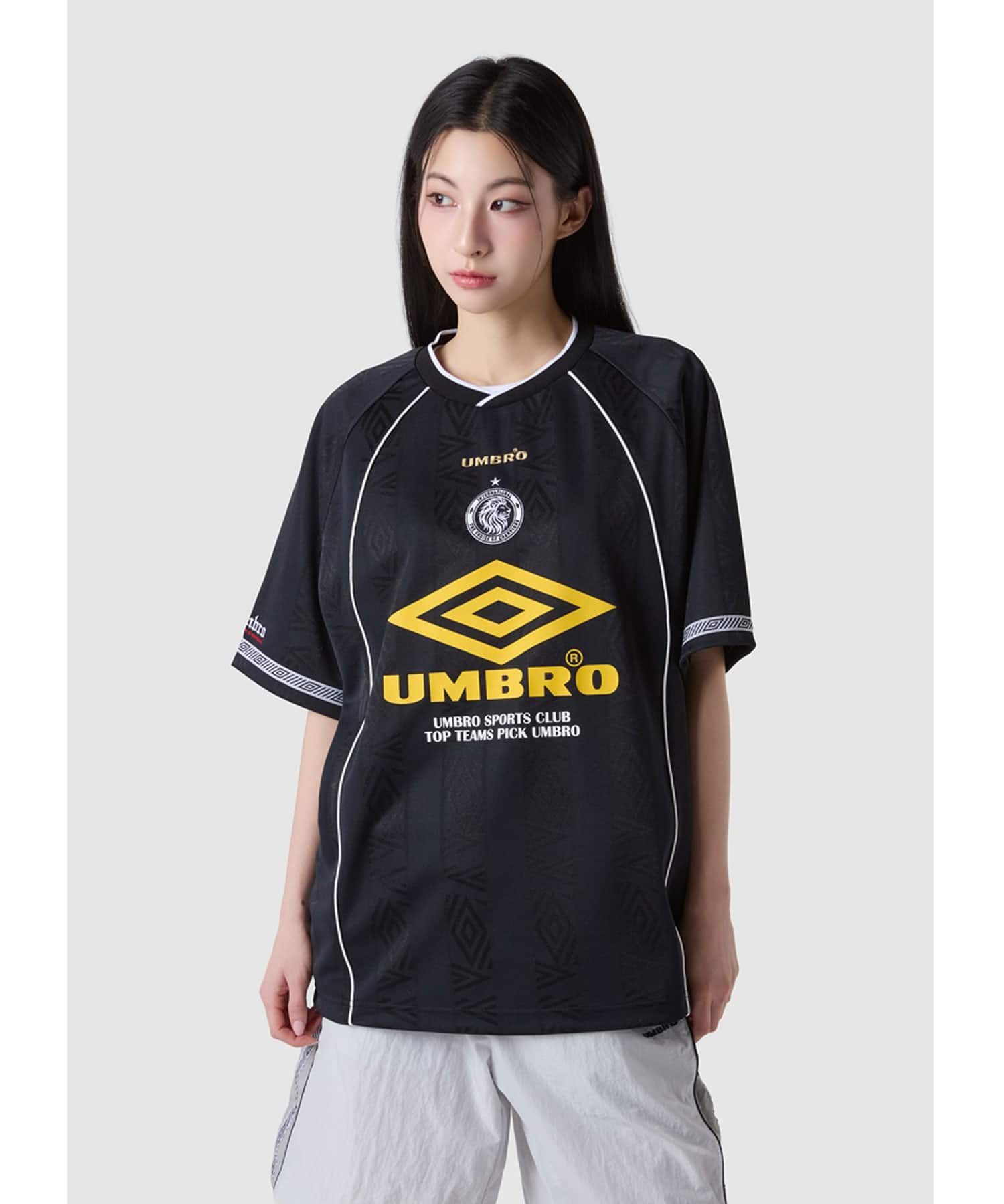 UMBRO 【KOREA COLLECTION】BLOKE OG JERSEY BLACKの画像