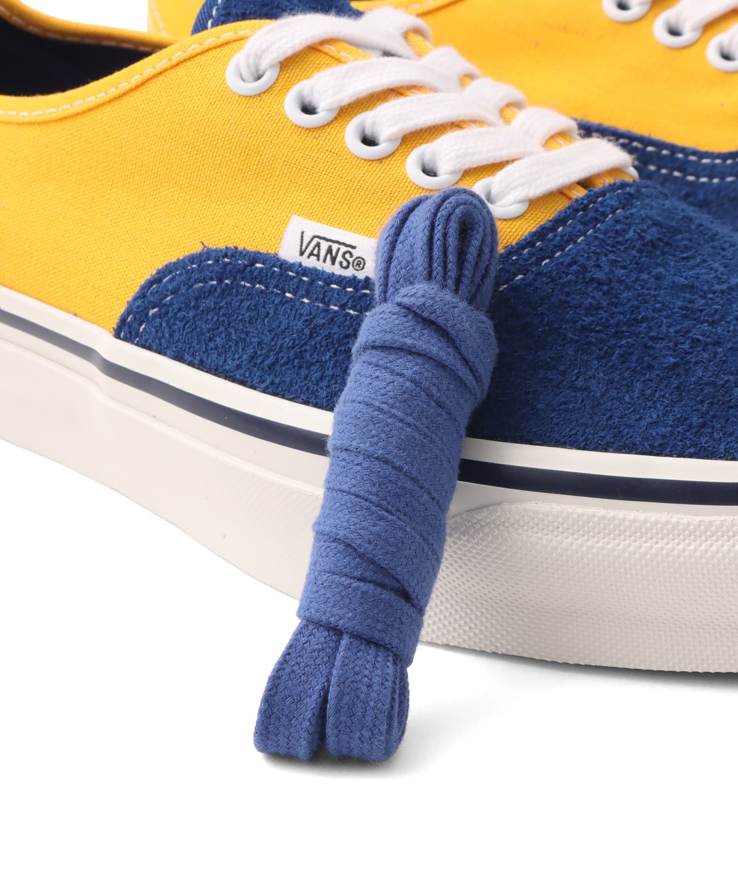 VANS LX Authentic 44 SUEDE/CANVAS True Blue/Sunny Yellowの画像