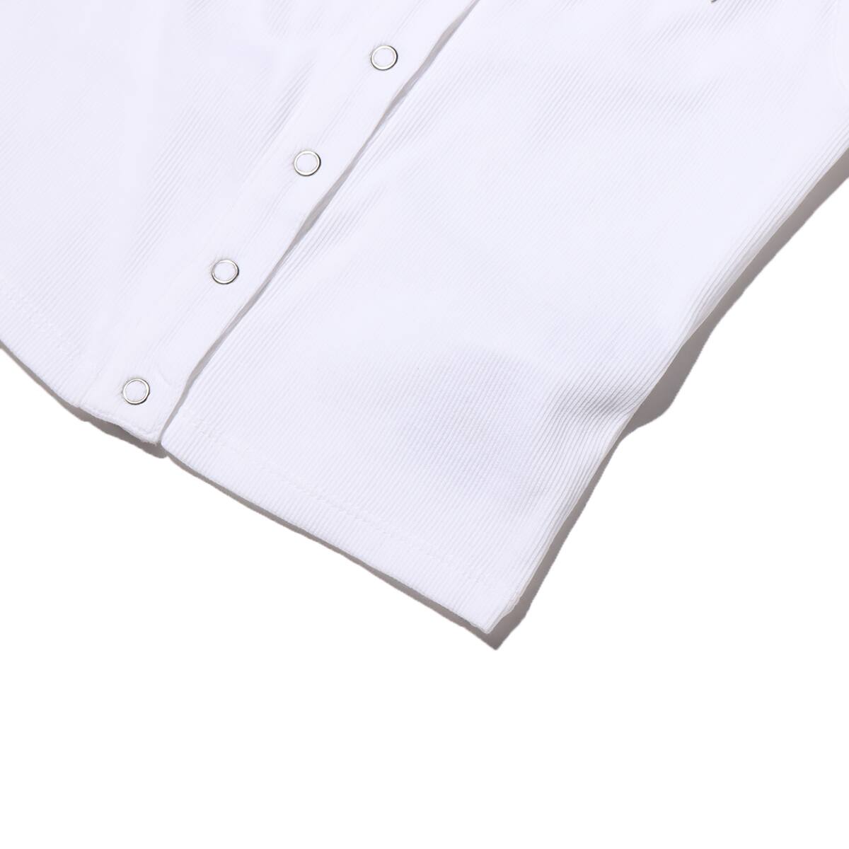GUESS SL GUESS LOGO CROP TANK WHITE 21SS-Iの画像