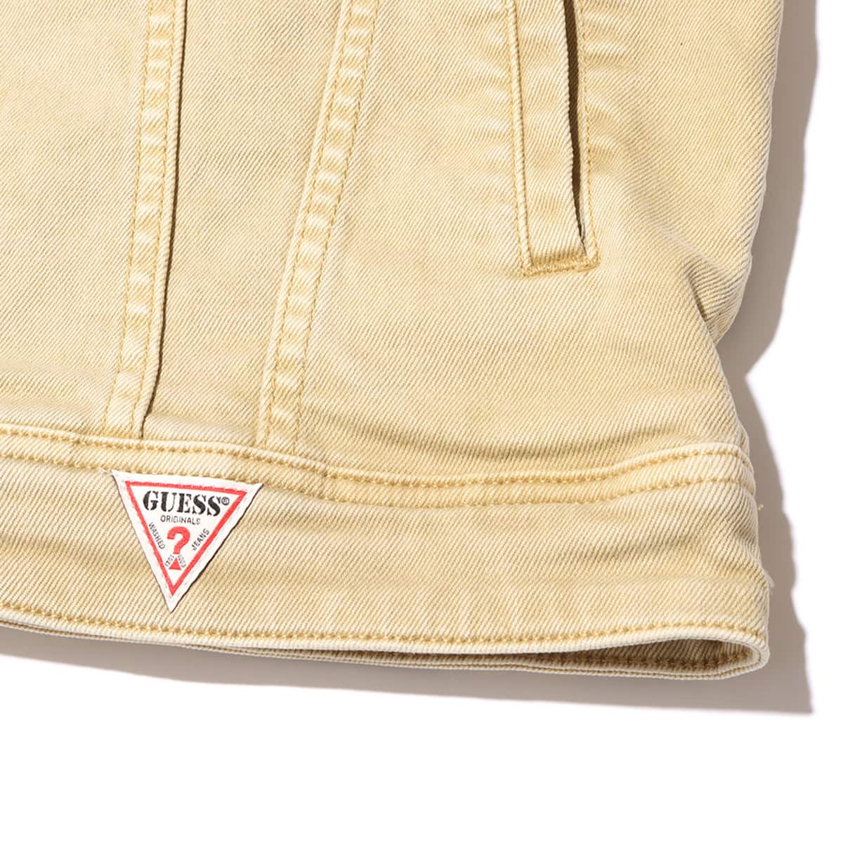 GUESS Originals Landon Relaxed Denim Jacket BEIGE 21FW-Iの画像