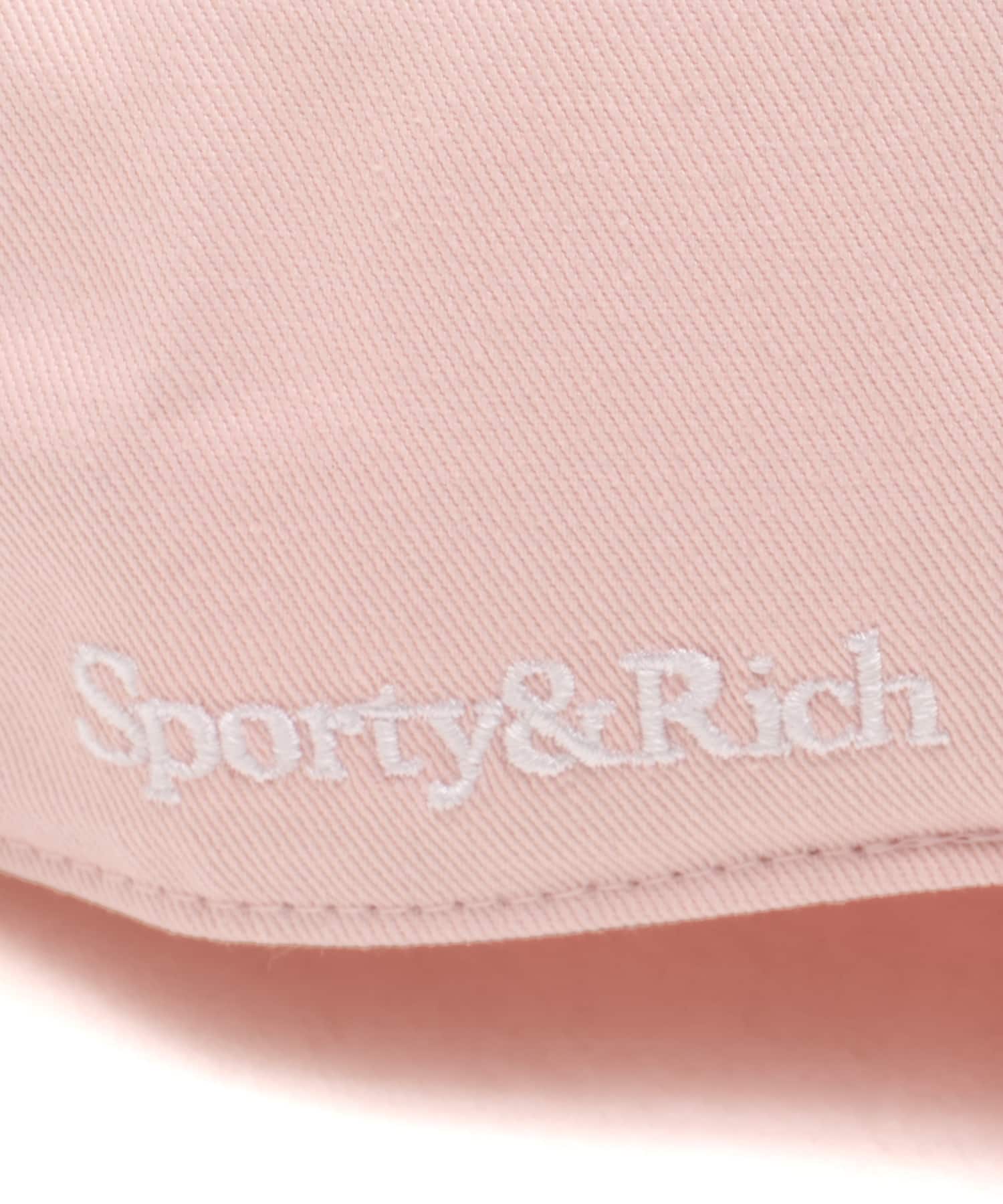 SPORTY＆RICH Yankees Krystal Hat Candy/Whiteの画像