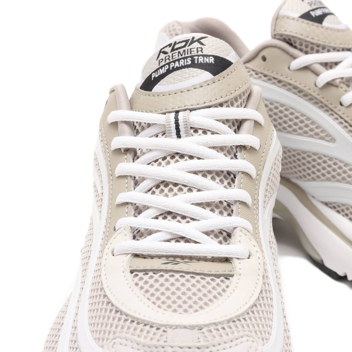 Reebok PREMIER PUMP PARIS TRAINER WHITE 24SS-Iの画像