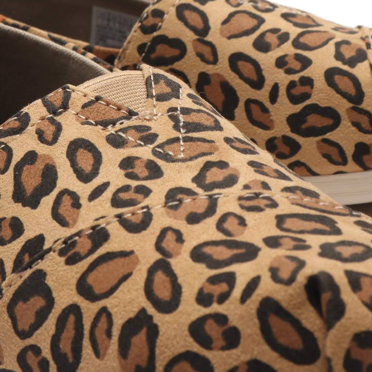 TOMS ALPARGATA 3.0 Desert Tan Leopard Printed Microfiber 19FW-Iの画像