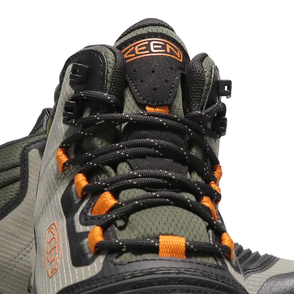 KEEN TEMPO FLEX MID WP VETIVER/DESERT SUN 21FW-Iの画像