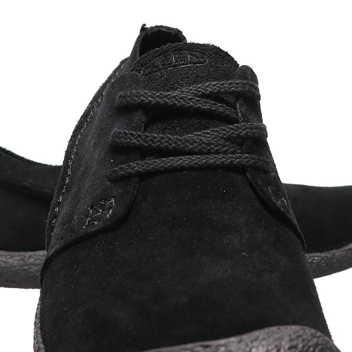 KEEN HOWSER SUEDE OXFORD BLACK/BLACK 21FW-Iの画像