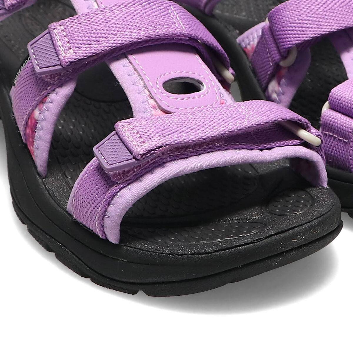 KEEN ASTORIA WEST OPEN TOE Tye Dye / Purple 22SS-Iの画像