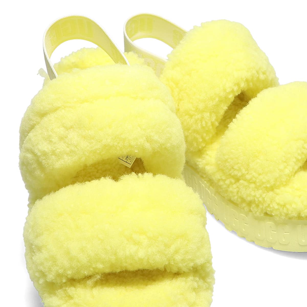 UGG W OH FLUFFITA LEMON LIME 22SS-I