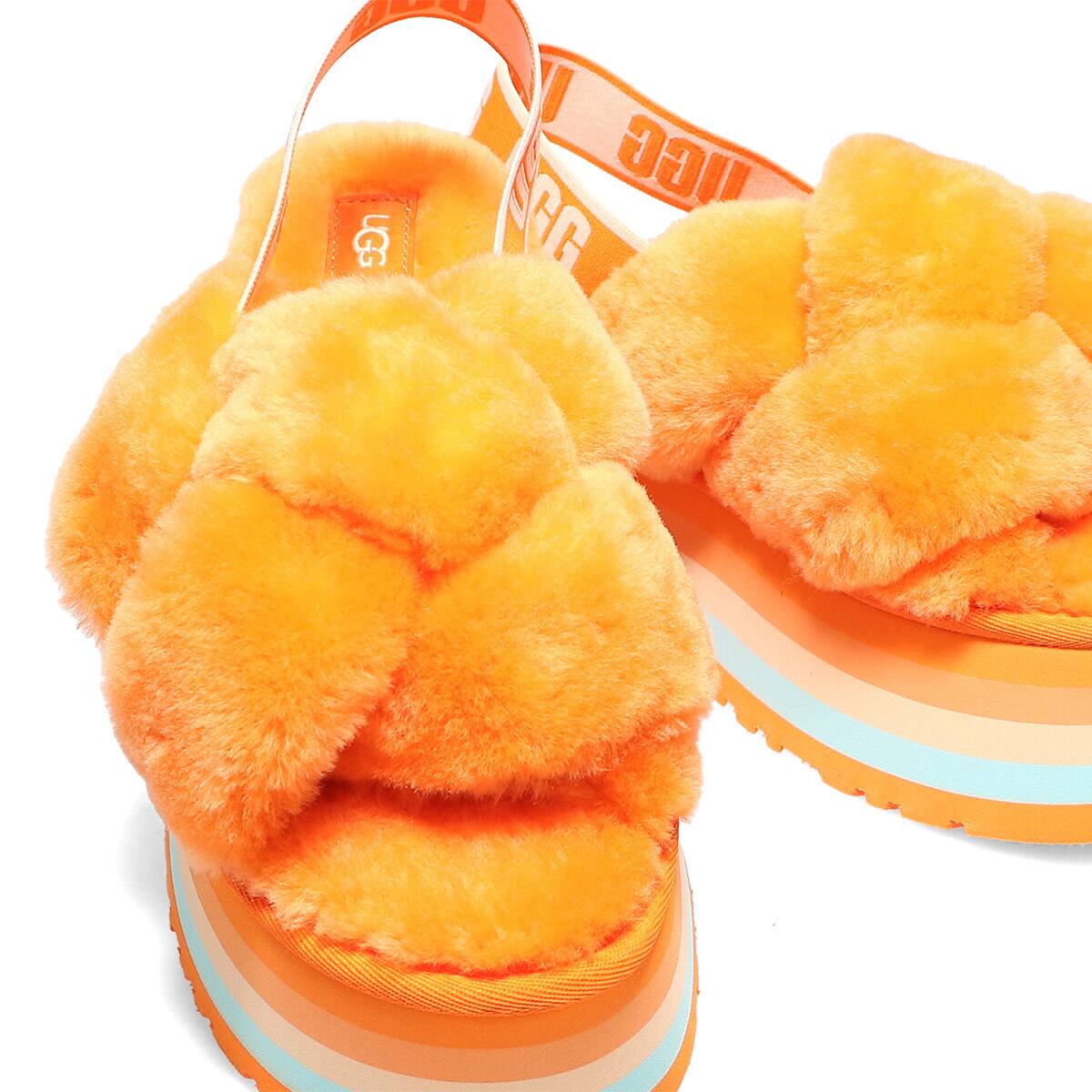 UGG W DISCO KNOT SLIDE MANDARIN 22SS-I