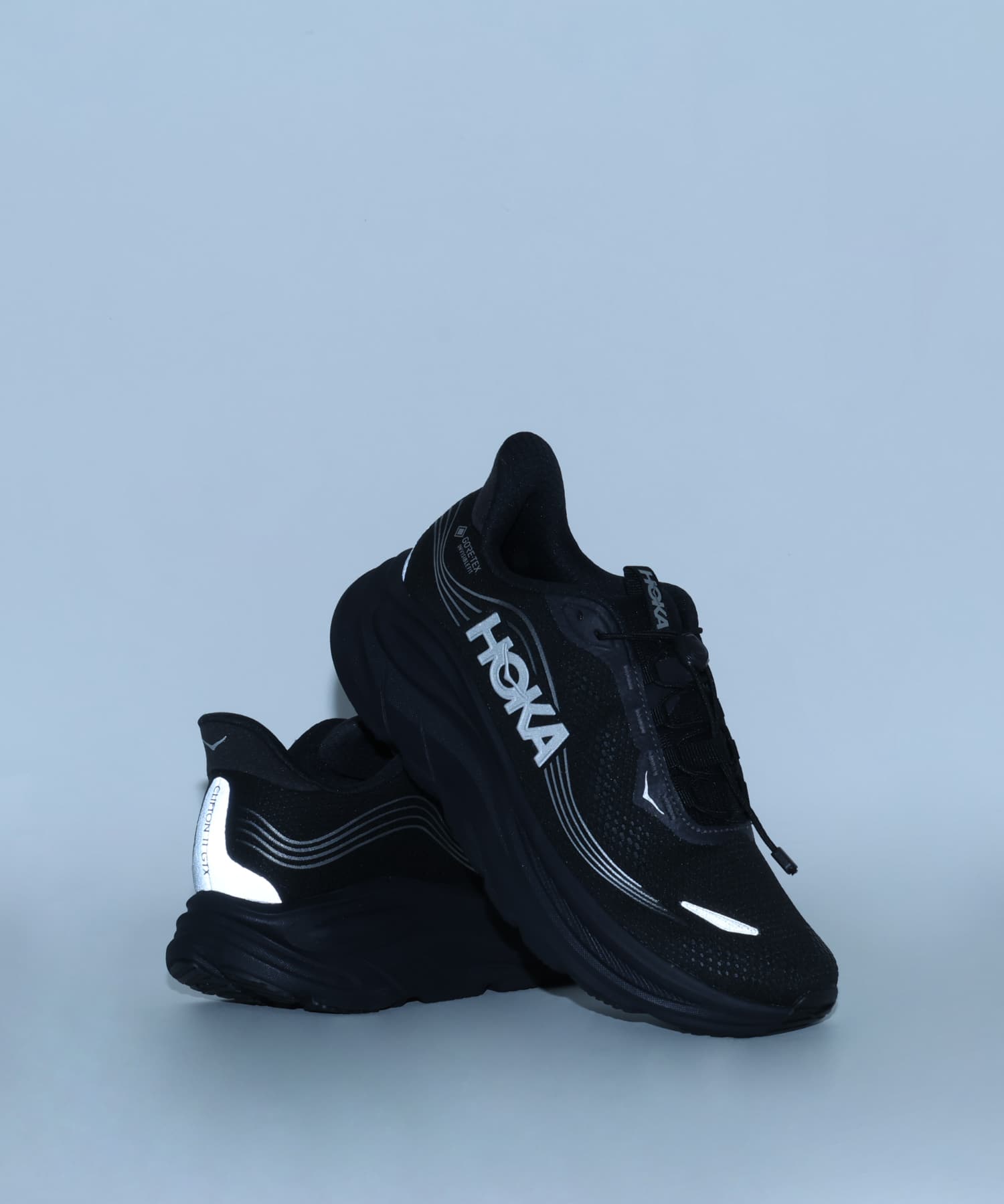 HOKA CLIFTON 11 GTX BLACK / BLACKの画像
