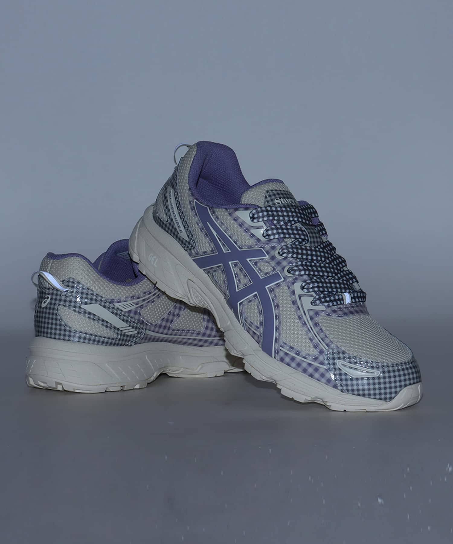 asics GEL-VENTURE 6 STORY MFG. VANILLA/VIOLET QUARTZの画像