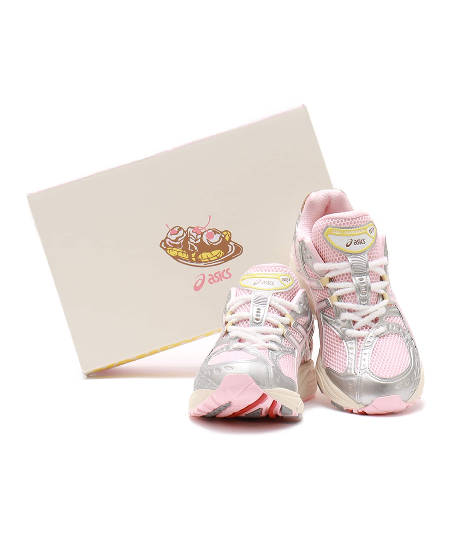 asics GEL-NIMBUS 10.1 atmos VANDYTHEPINK STRAWBERRY CREAM/STRAWBERRY CREAMの画像