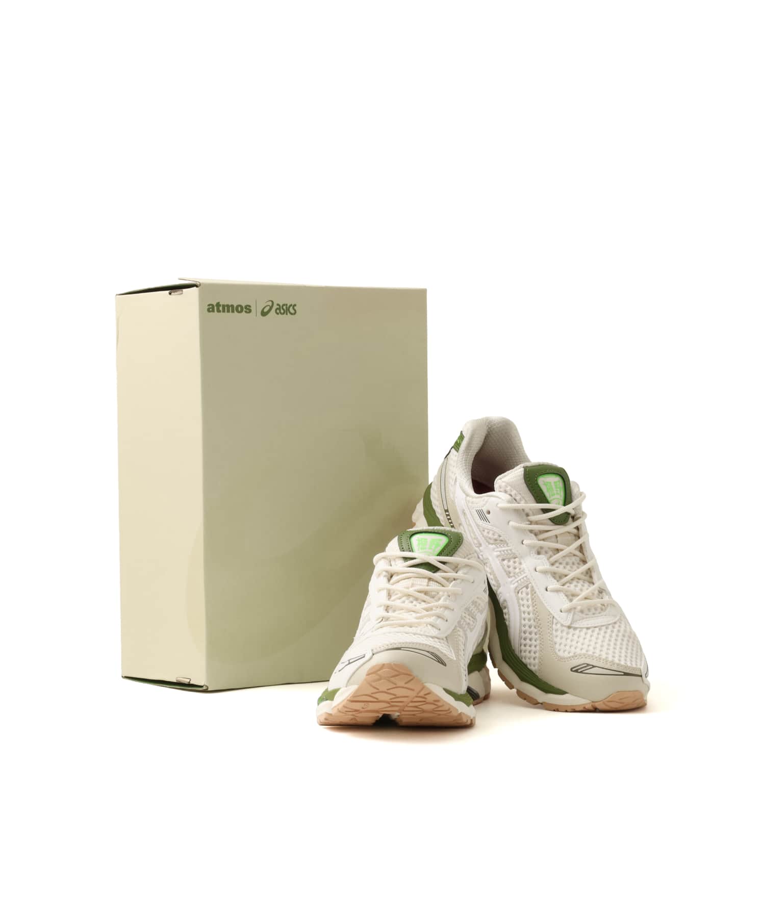 asics GEL-KAYANO 12.1 atmos ID “ARCHIPELAGO” CREAM/WHITEの画像